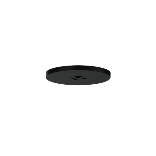 Susp single ceiling base semi rec 1.2 round Accessoires
