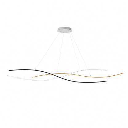 Warp1 3 vagues 125cm Suspensions LED