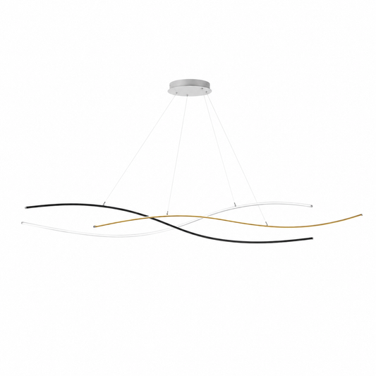 Warp1 3 vagues 125cm Suspensions LED