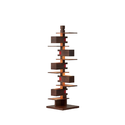 Taliesin 3 Walnut Lampes de sol Bois foncé