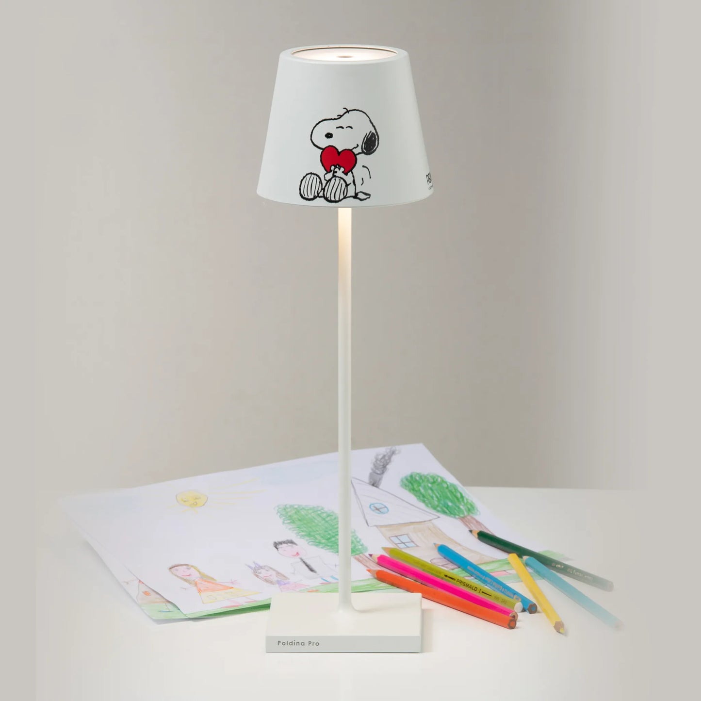 Poldina X Peanuts Heart Baladeuses et nomades LED Heart