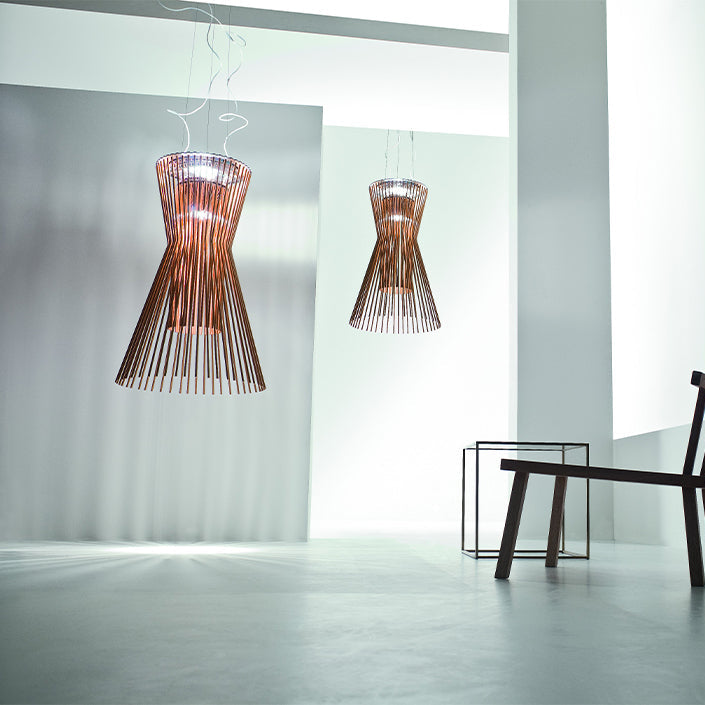 Allegro Vivace Suspensions LED Cuivre