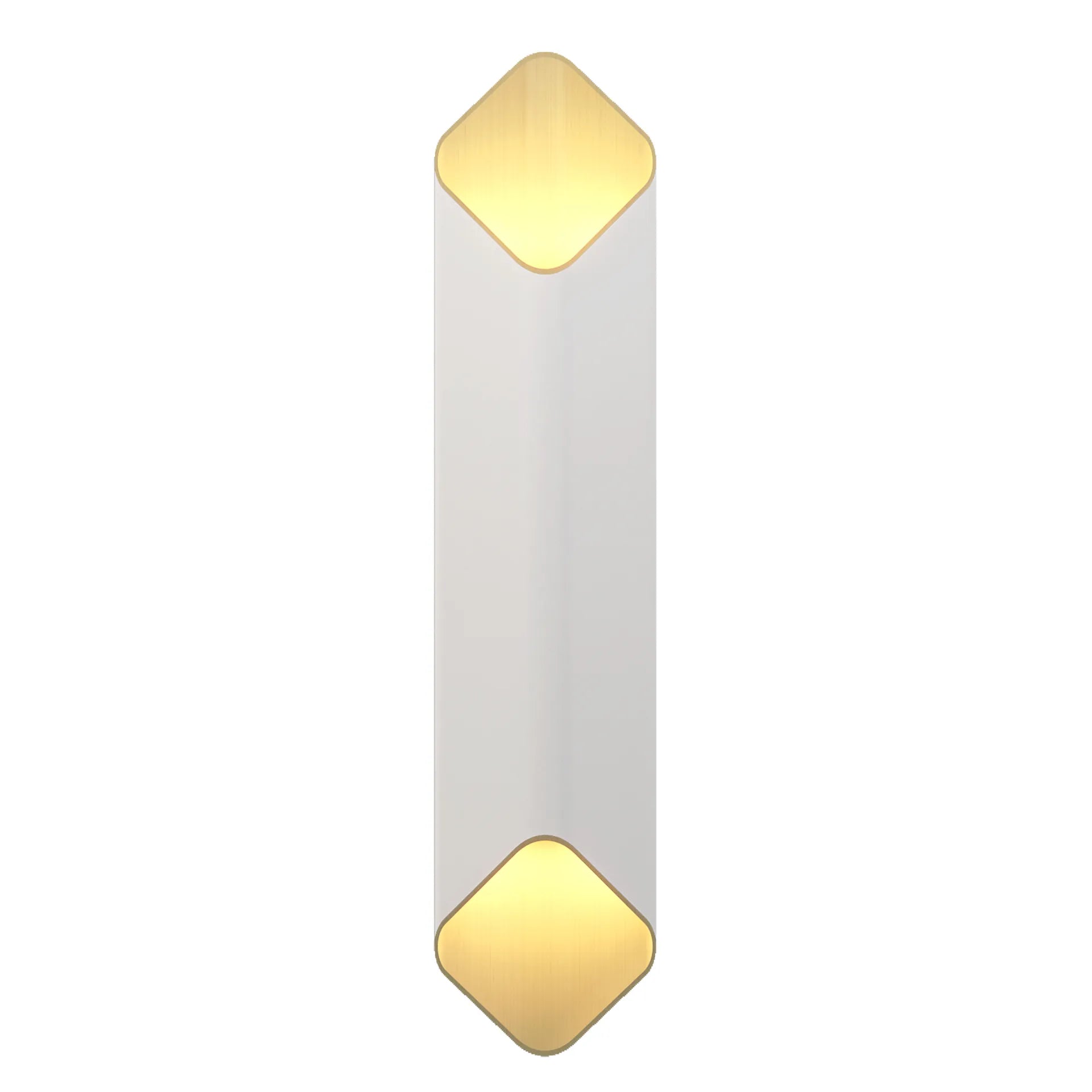 Blanc mat / Or
