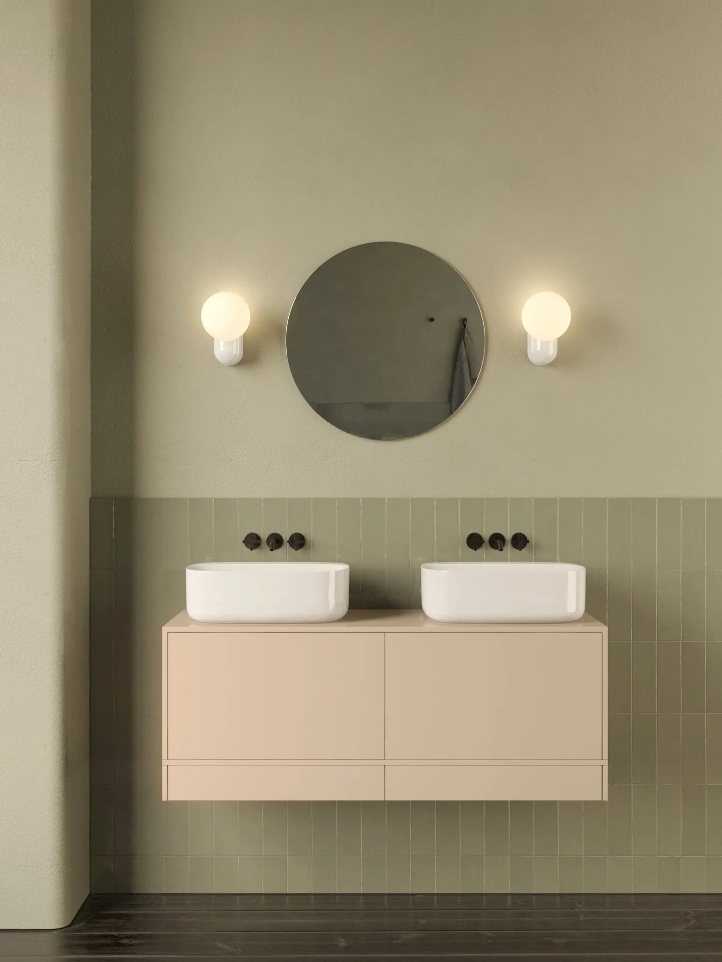 Lyra Single IP44 Appliques