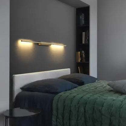 Link Double 96cm Appliques LED Laiton satiné