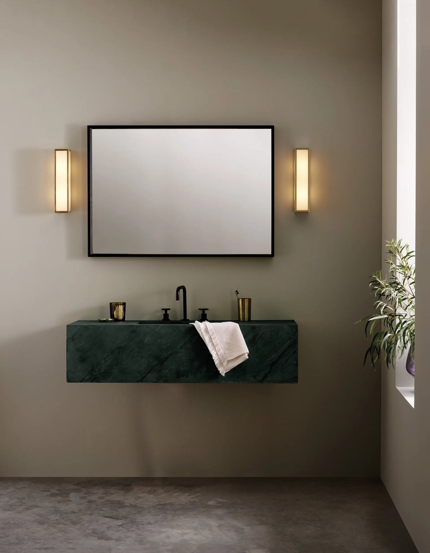 Salerno naturel IP44 Appliques Outdoor
