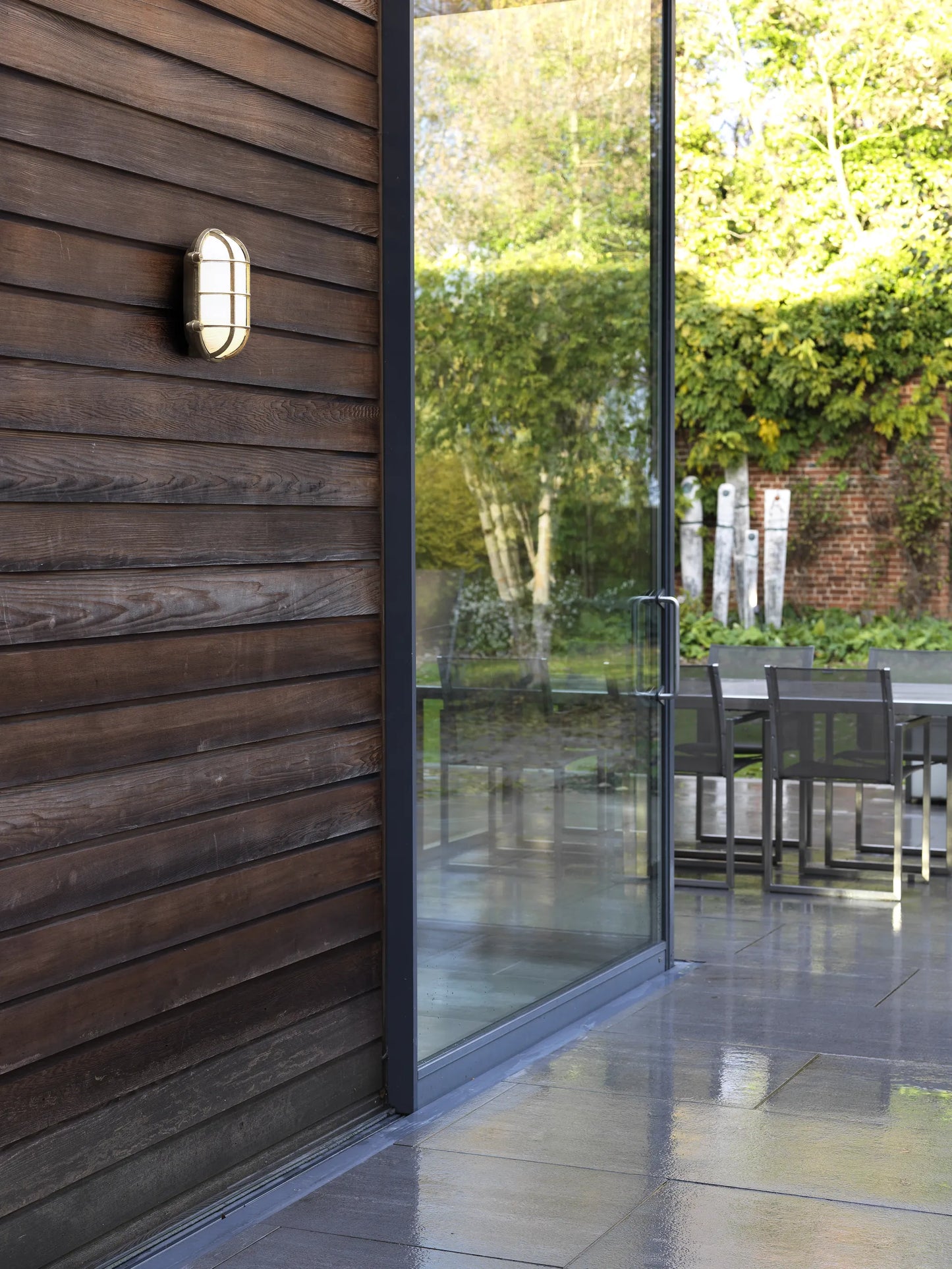 Thurso Oval moulé IP44 Appliques Outdoor
