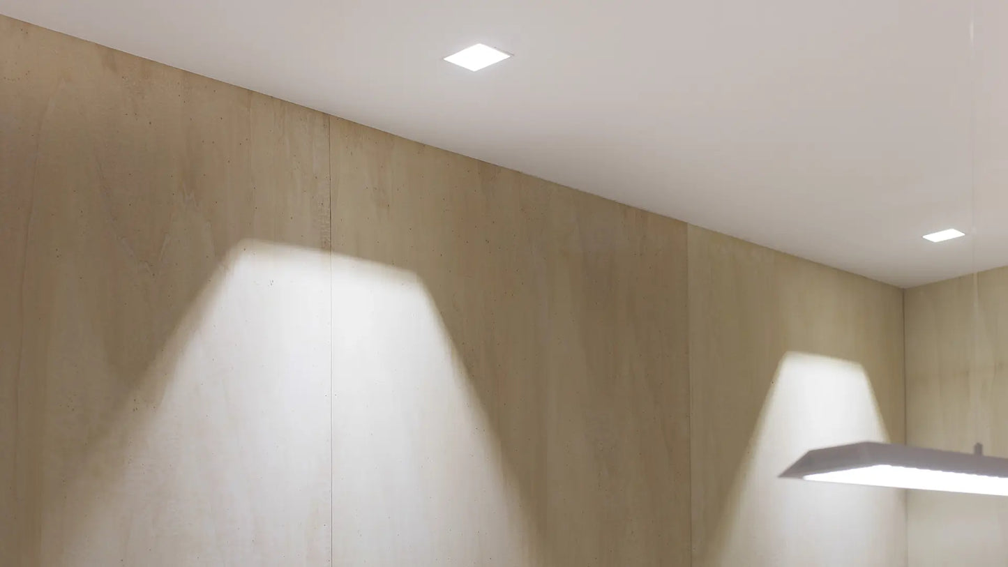 Swap IP65 Square Asymm 5W 3000K Spots encastrés