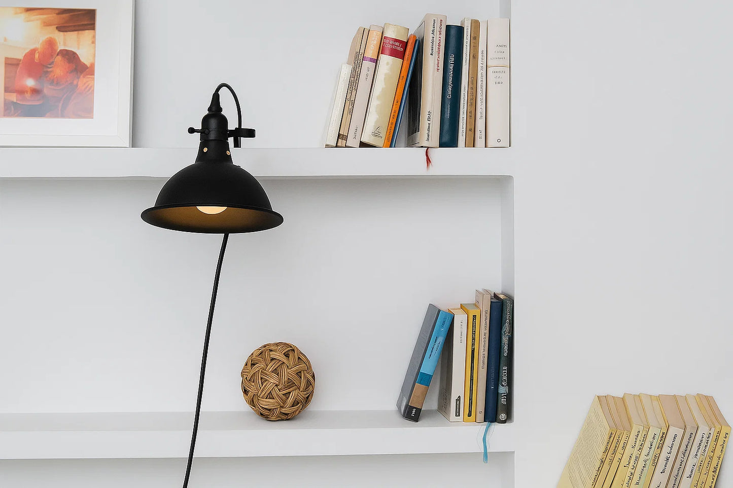 Pepper avec pince Liseuses Noir