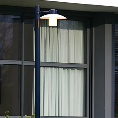 Aubanne N°3 Verre Clair Lampadaires Outdoor