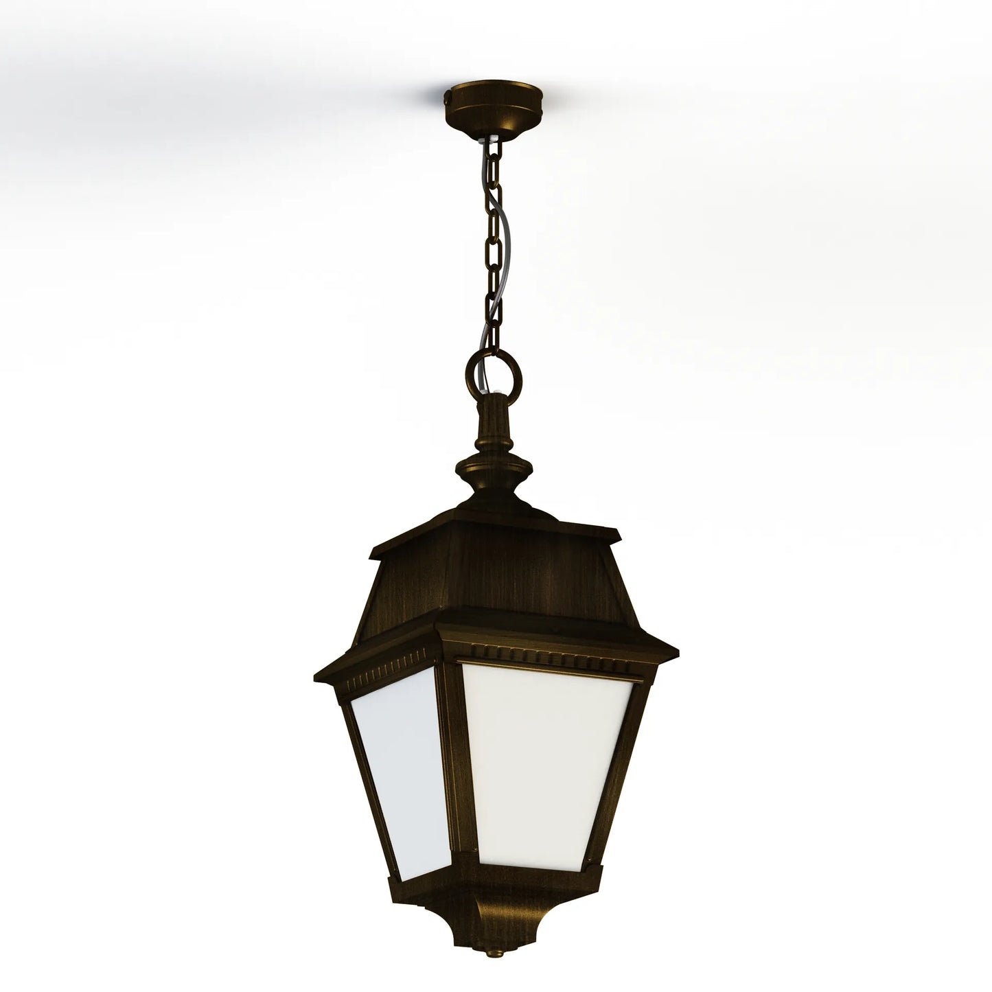 Avenue 2 N° 1 LED opale Suspensions Outdoor