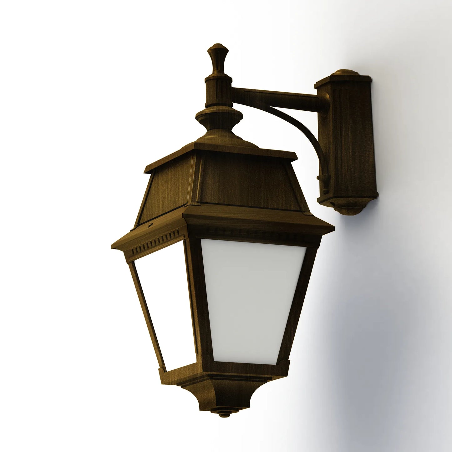 Avenue 2 N° 4 LED opale Appliques Outdoor
