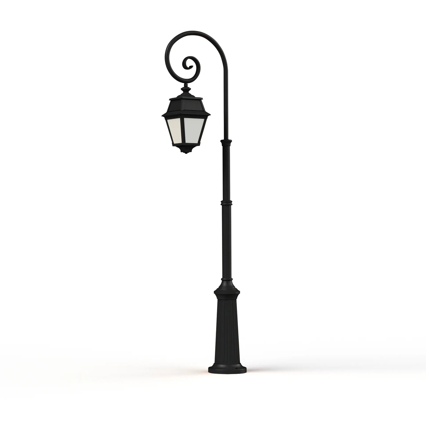 Avenue 2 N° 8 LED opale Lampadaires Outdoor