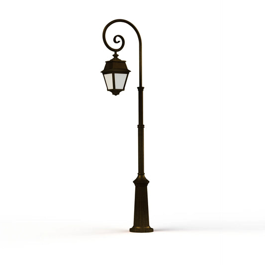 Avenue 2 N° 8 LED opale Lampadaires Outdoor