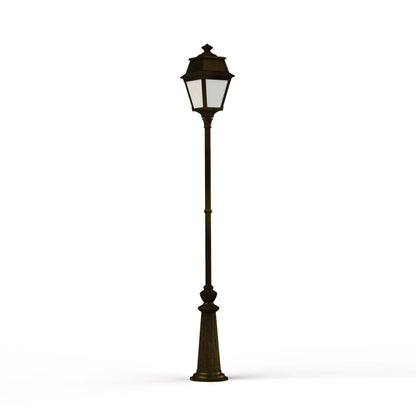 Avenue 2 N° 9 LED opale Lampadaires Outdoor