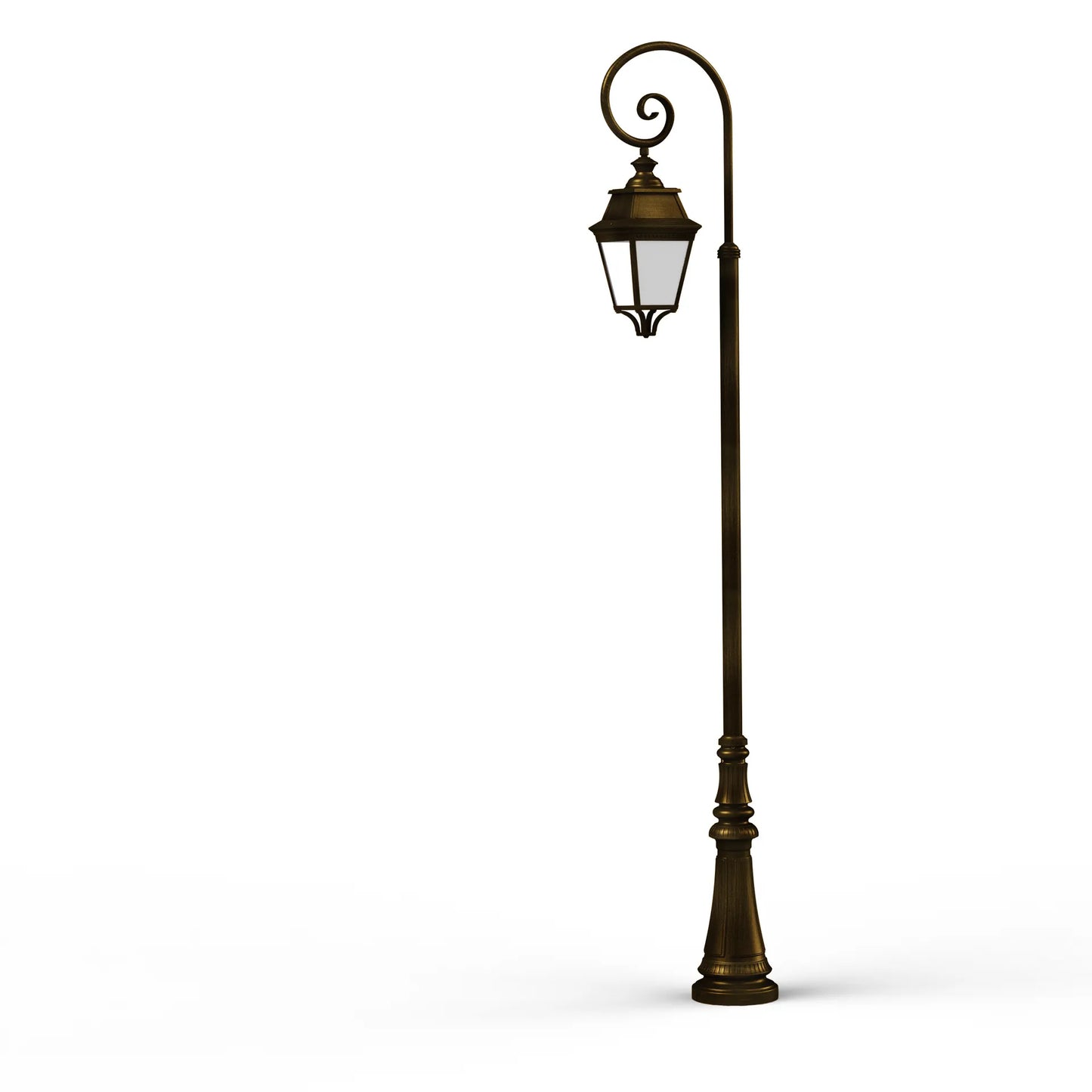 Avenue 3 N° 9 LED opale Lampadaires Outdoor