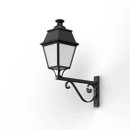Avenue 4 N° 3 LED opale Appliques Outdoor