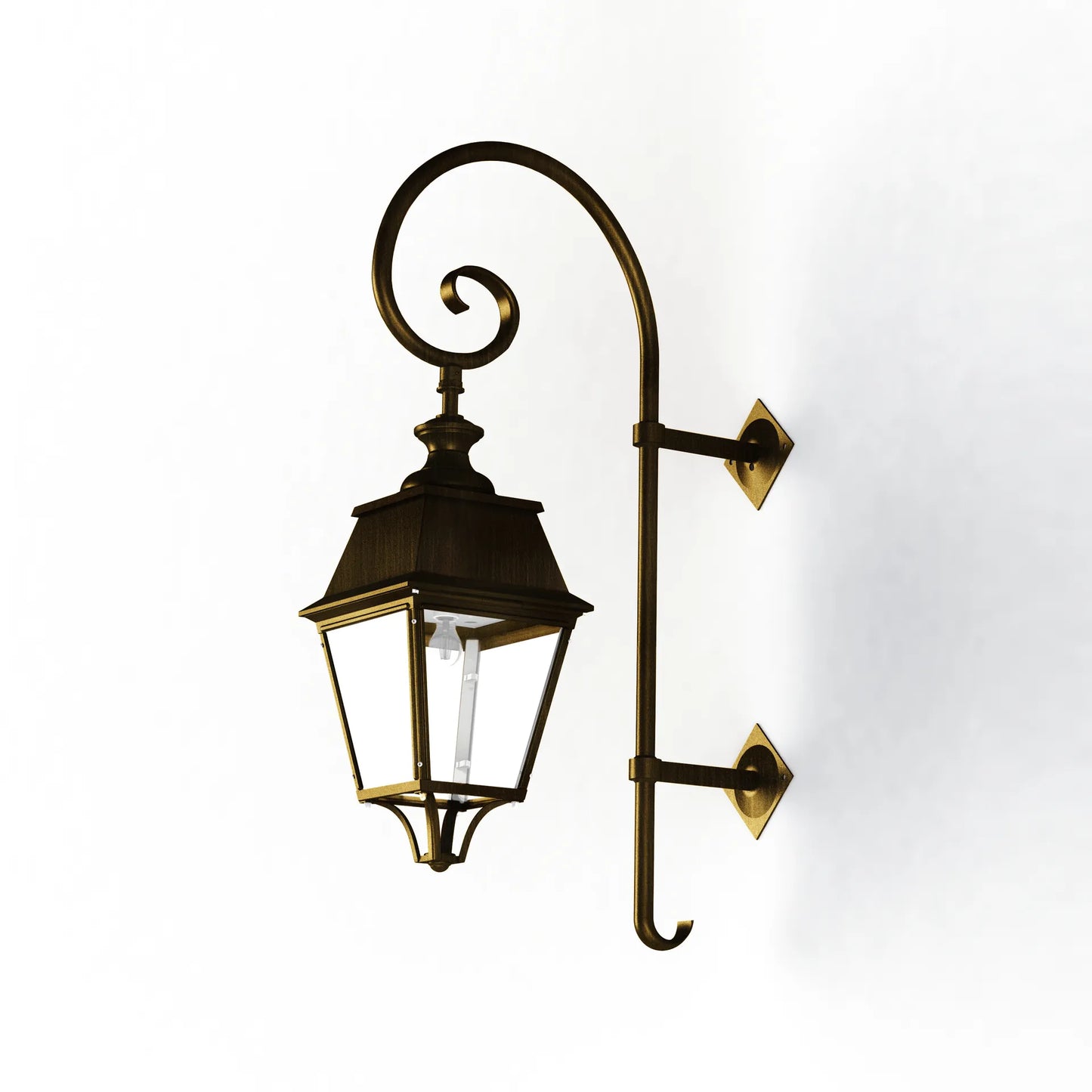 Avenue 4 N° 5 E27 clair Appliques Outdoor