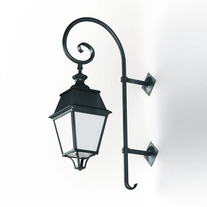 Avenue 4 N° 5 E27 opale Appliques Outdoor