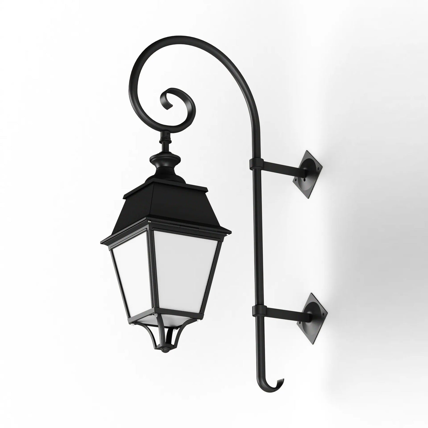 Avenue 4 N° 5 LED opale Appliques Outdoor