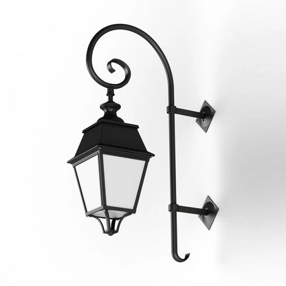 Avenue 4 N° 5 LED opale Appliques Outdoor