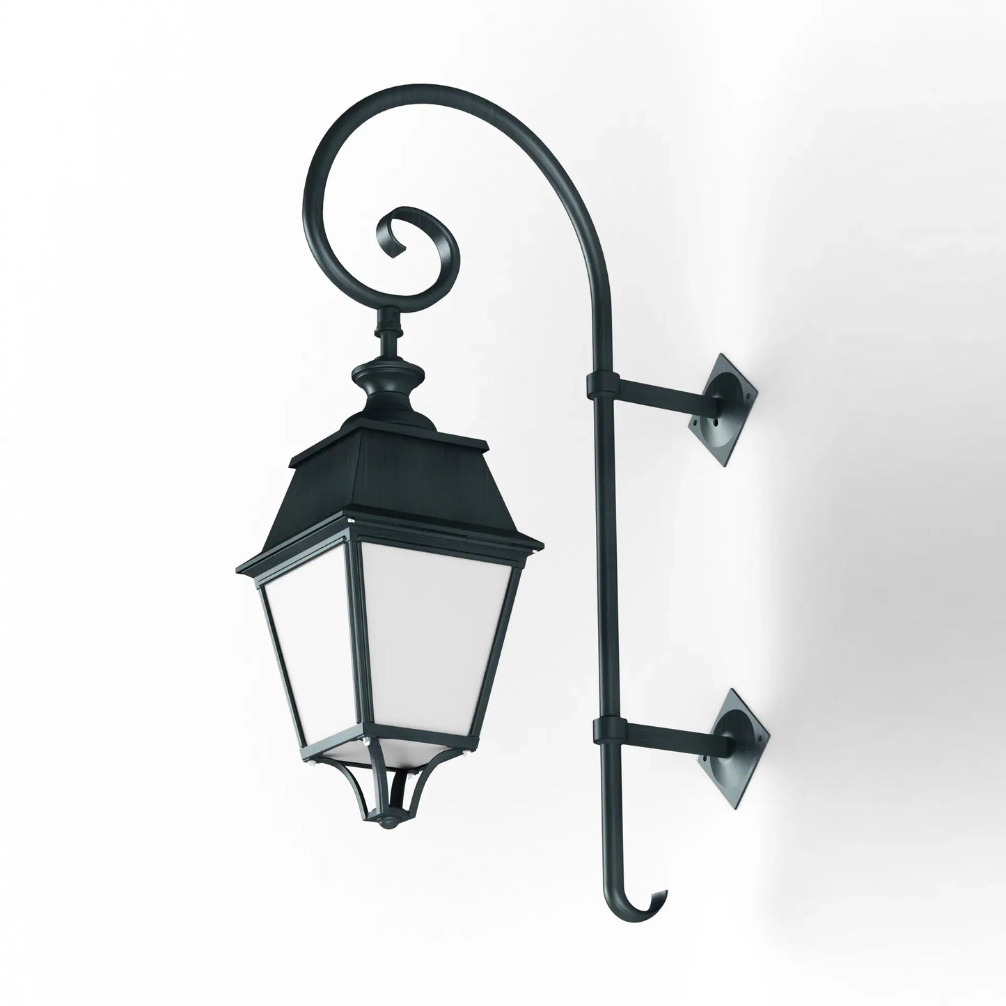 Avenue 4 N° 5 LED opale Appliques Outdoor