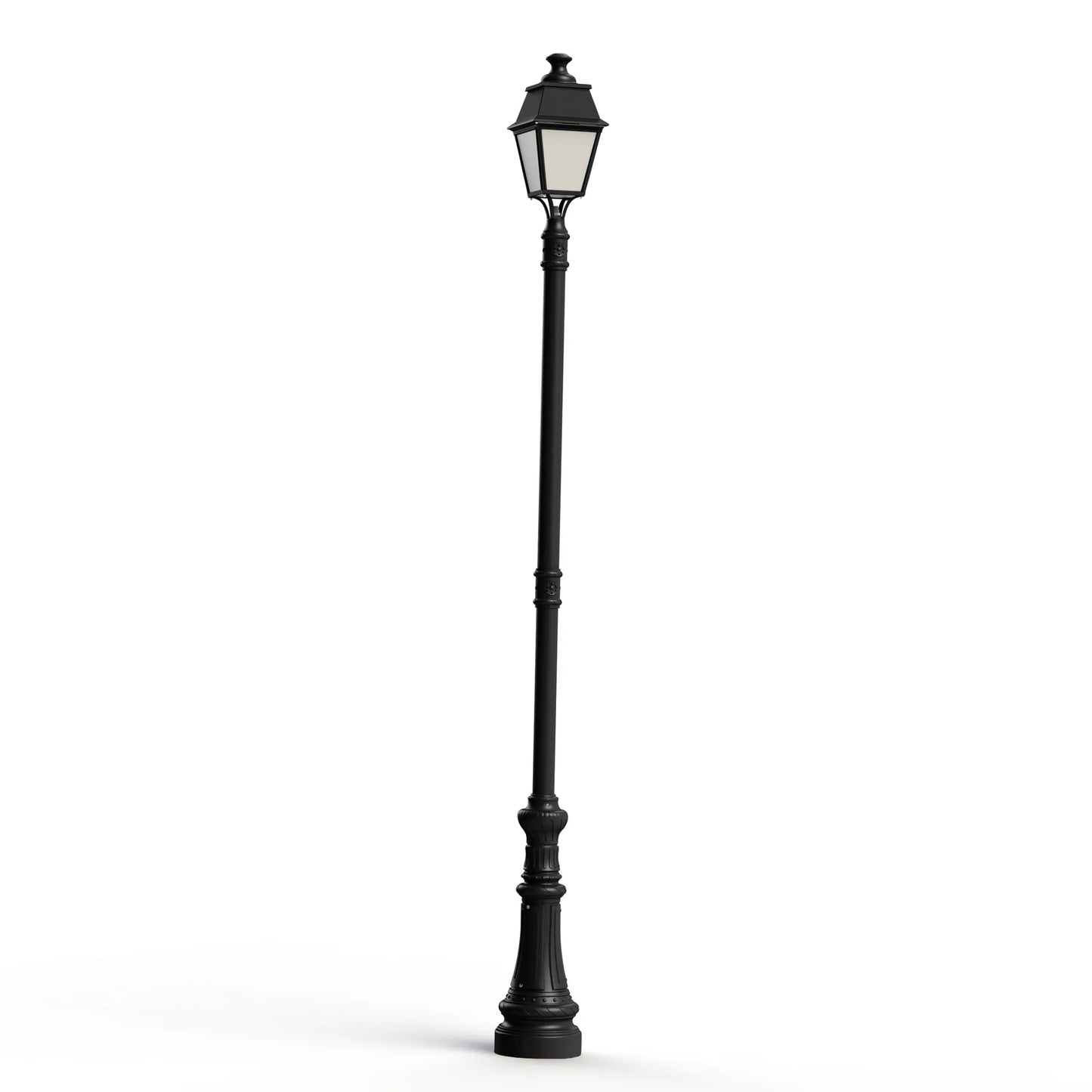 Avenue 4 N° 8 E27 opale Lampadaires Outdoor