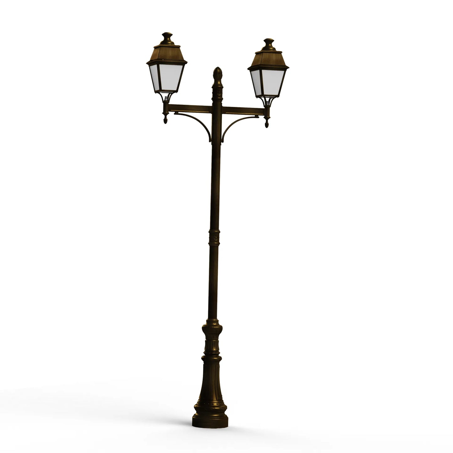 Avenue 4 N° 9 LED opale Lampadaires Outdoor