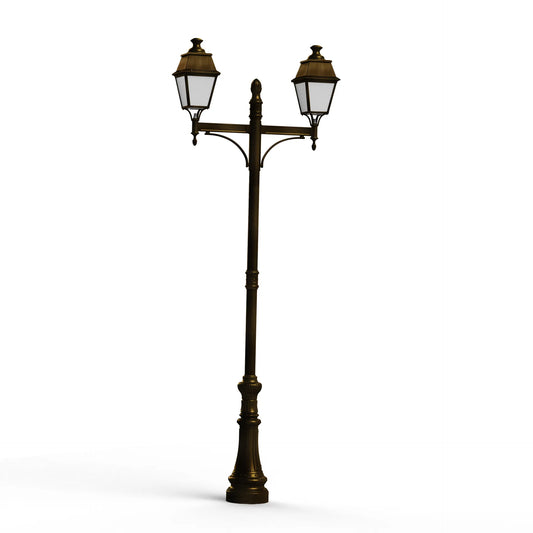 Avenue 4 N° 9 LED opale Lampadaires Outdoor