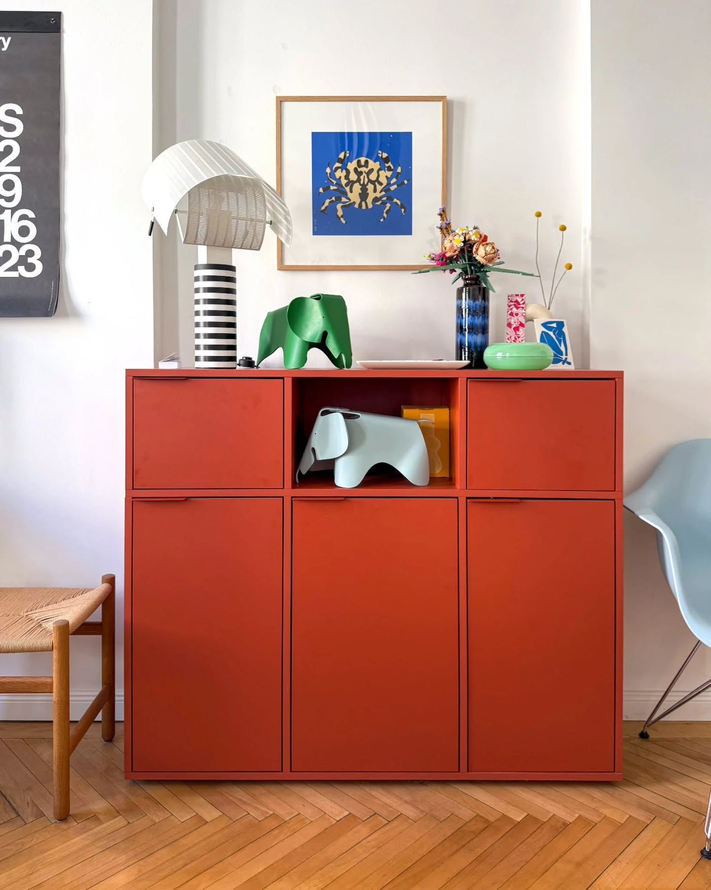 Eames Elephant Small RE Figurines