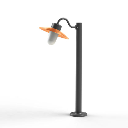 Belcour N° 3 E27 opale Bornes Outdoor