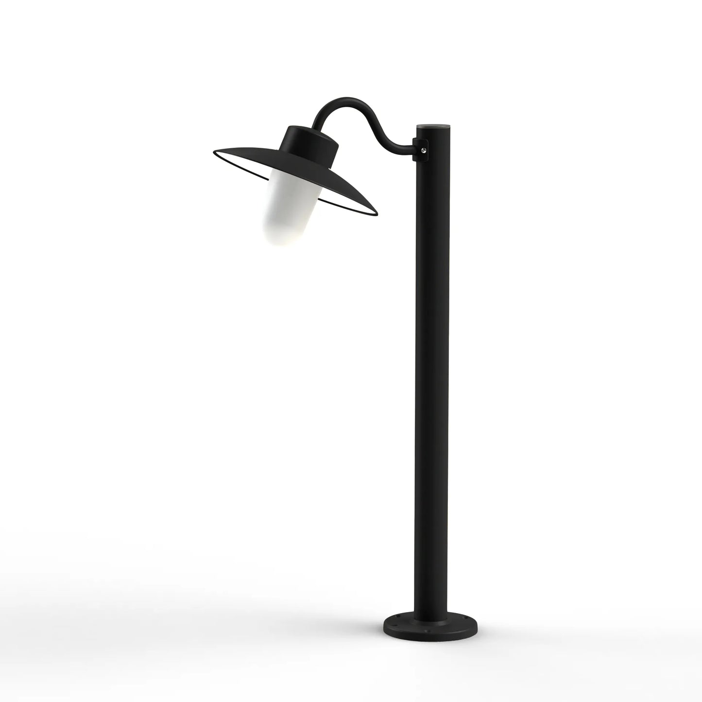Belcour N° 3 E27 opale Bornes Outdoor