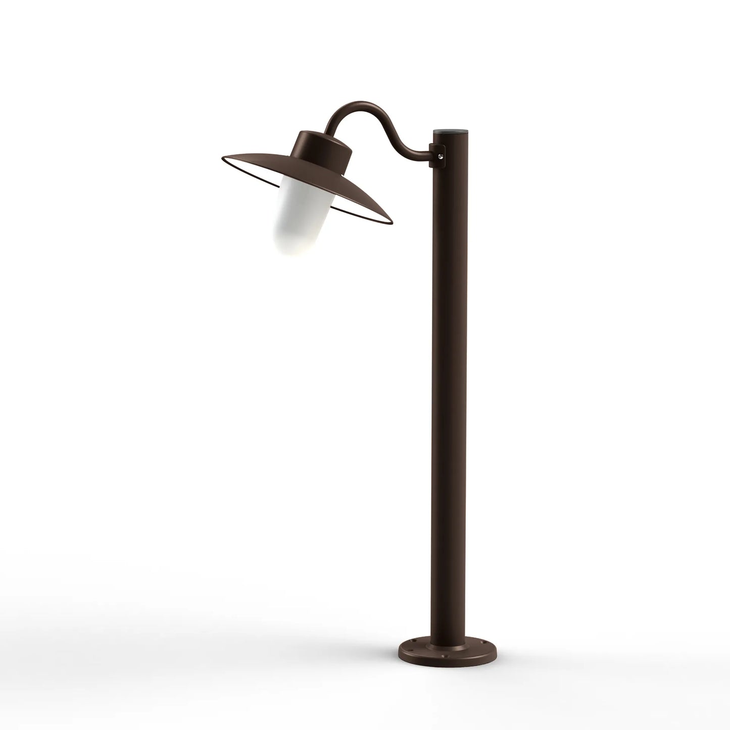 Belcour N° 3 E27 opale Bornes Outdoor