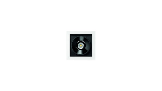 Black Foster Rec 1 Flood Dim Push 3000K Spots encastrés