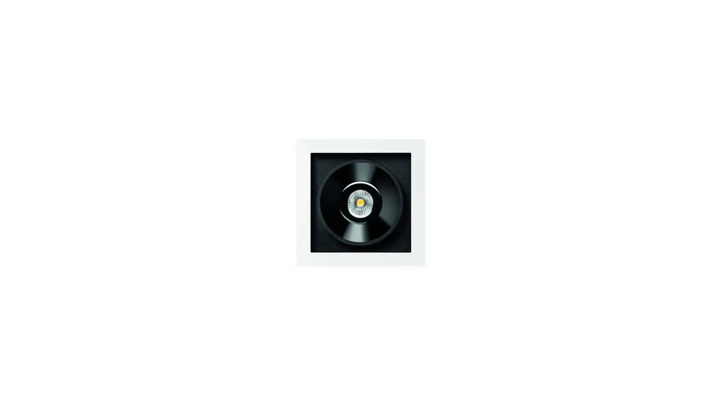 Black Foster Rec IP54 1 Flood 2700K Spots encastrés