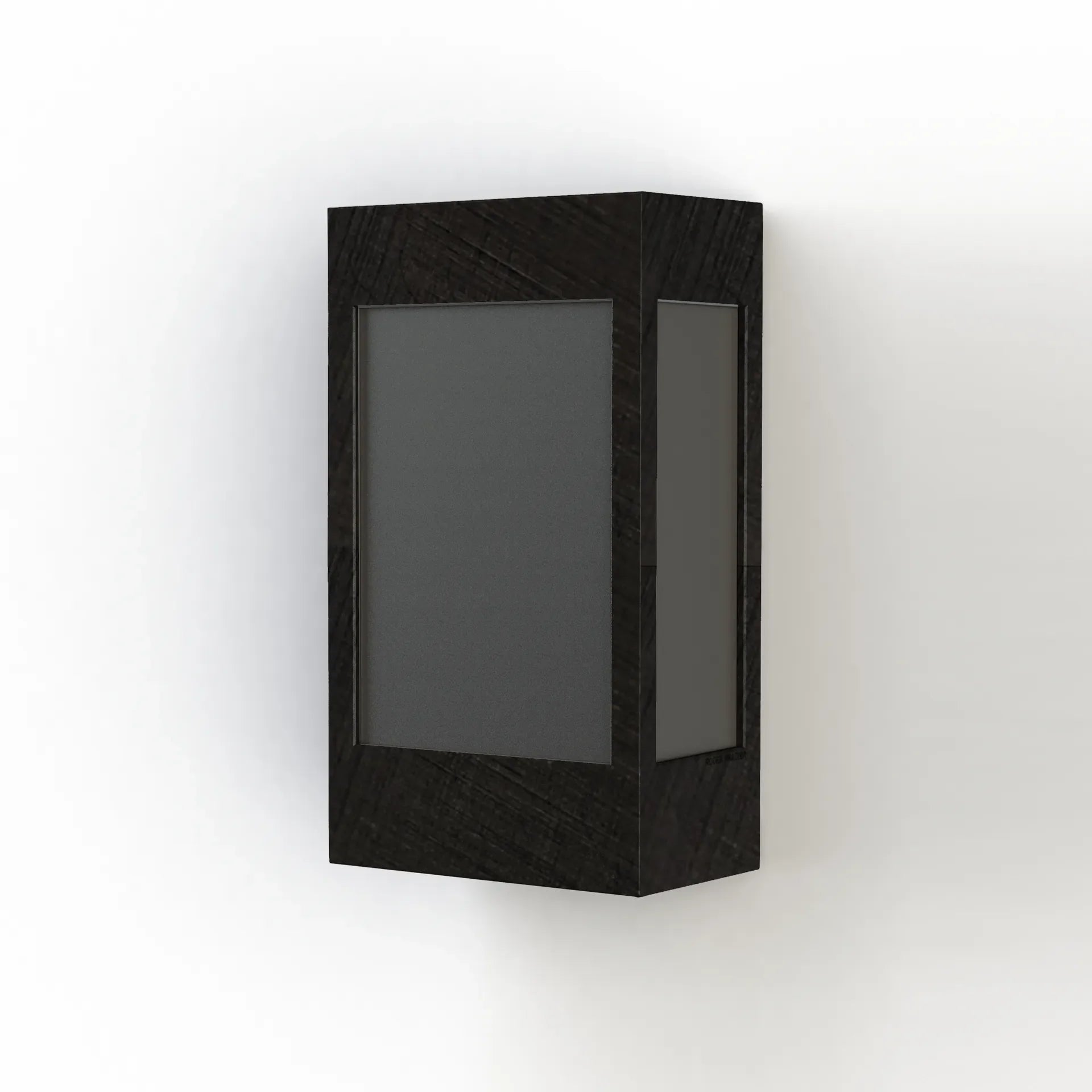 Aluminium anodisé noir