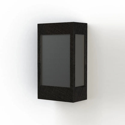 Brick N° 1 PMMA noir Appliques Outdoor