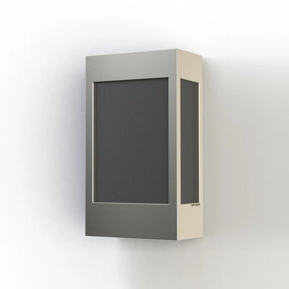 Brick N° 1 PMMA noir Appliques Outdoor