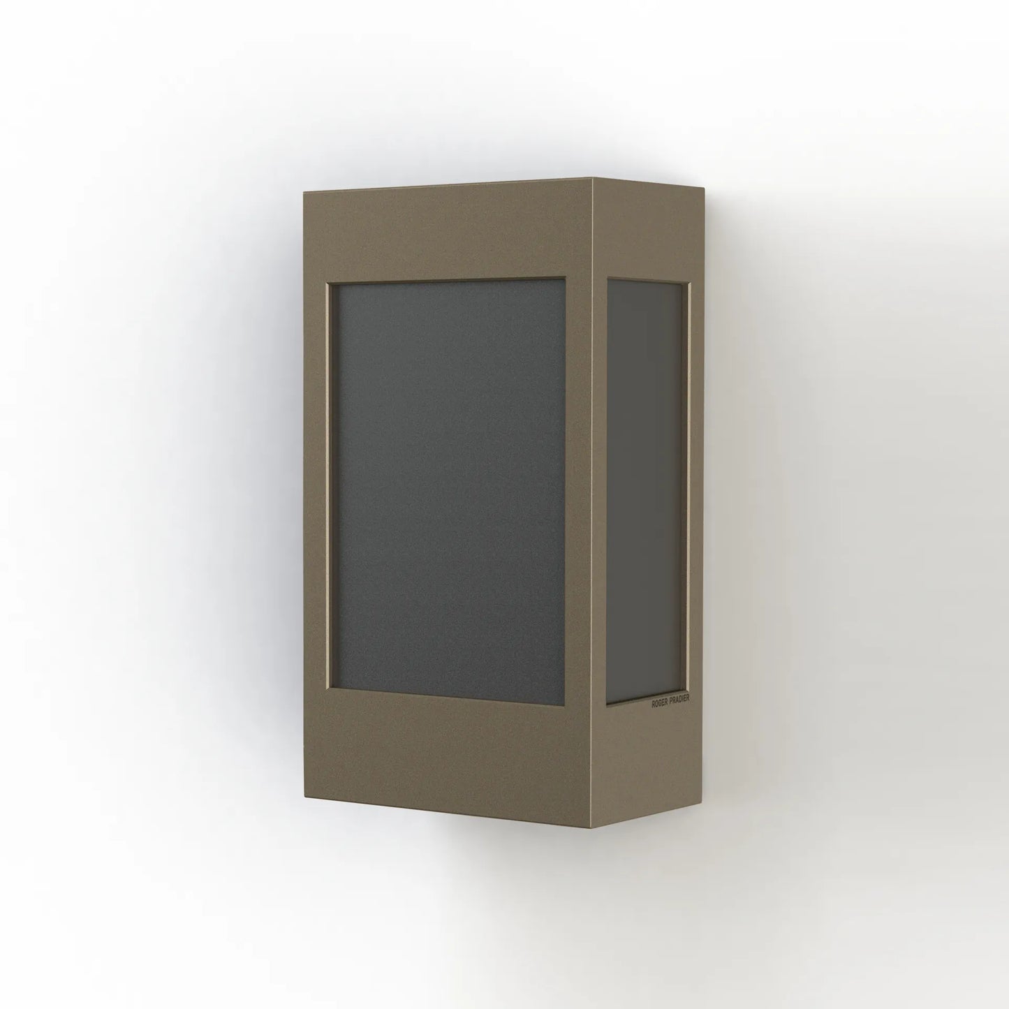 Brick N° 1 PMMA noir Appliques Outdoor