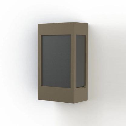Brick N° 1 PMMA noir Appliques Outdoor