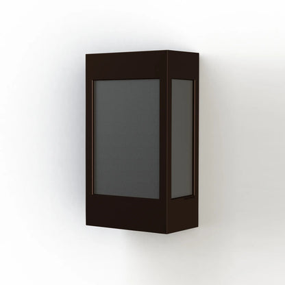 Brick N° 1 PMMA noir Appliques Outdoor