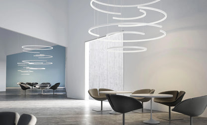 Brooklyn Round Semi Circulaire 100cm Suspensions