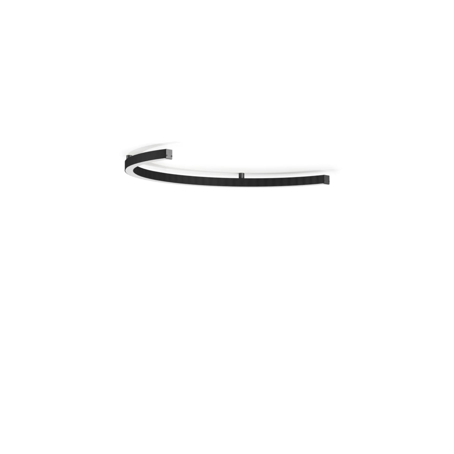 Brooklyn Round Semi Circulaire 100cm Plafonniers