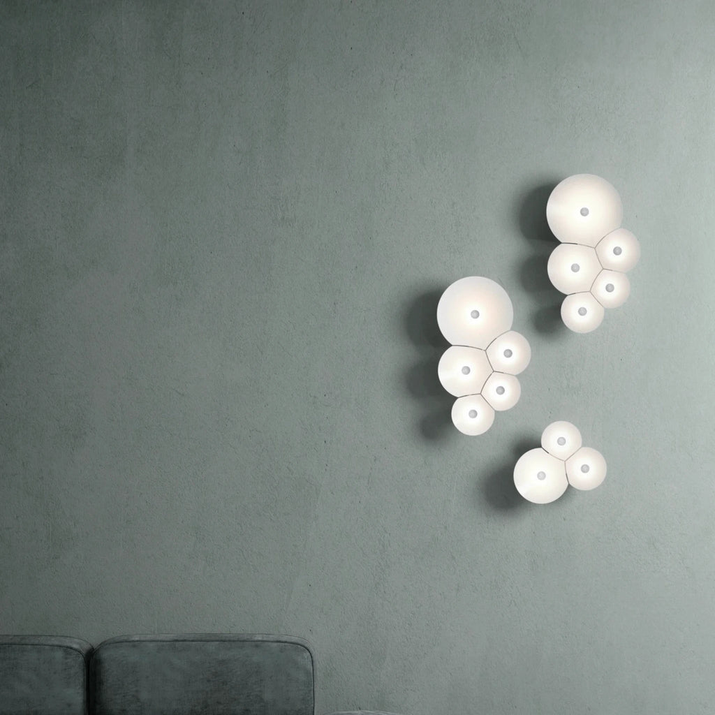 Bulbullia Blanc 37x31 Plafonniers