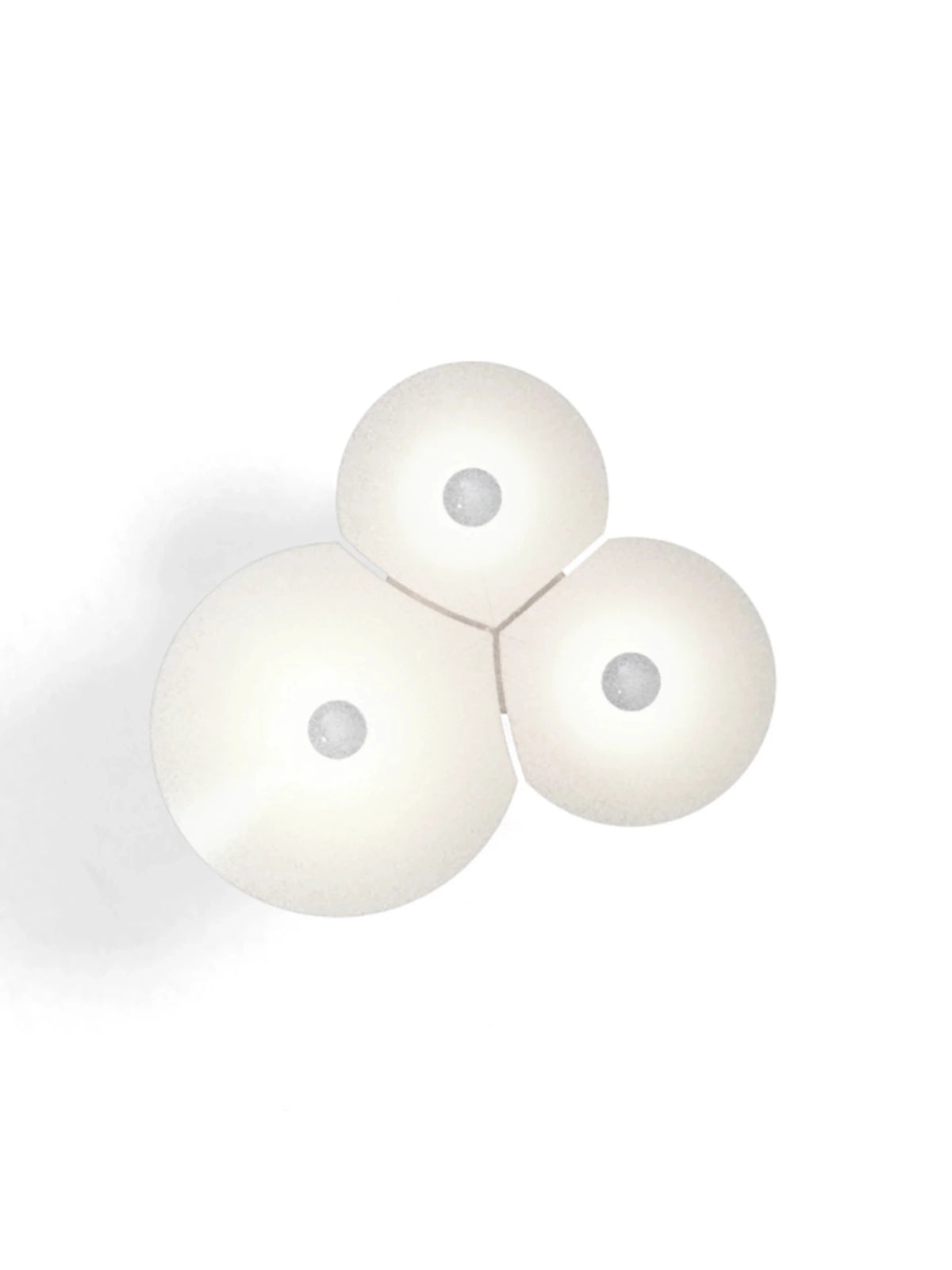 Bulbullia Blanc 37x31 Plafonniers