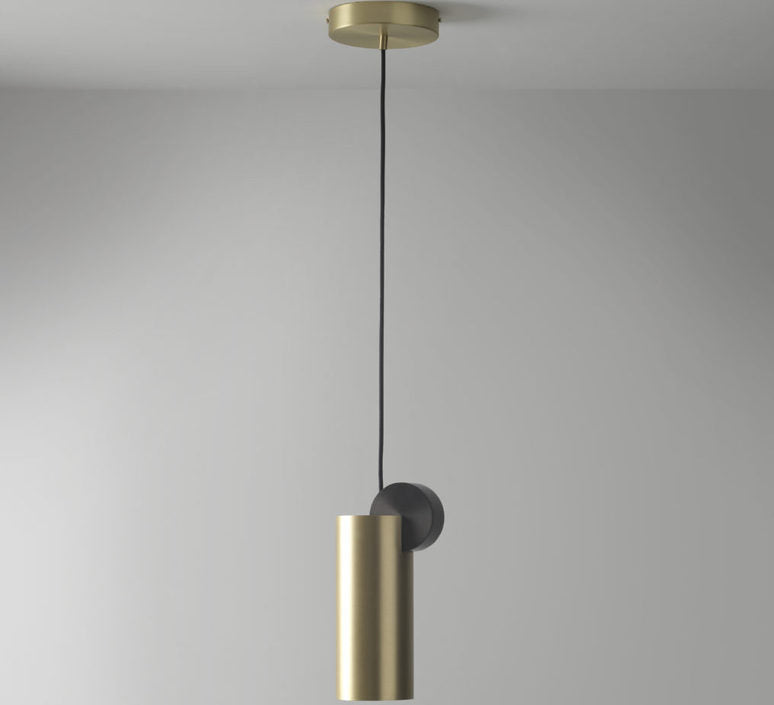 Calée V3 Suspensions LED Laiton satiné Satin Graphite