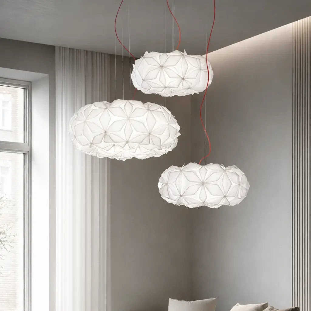 Luminaire suspension C’est La Vie au design contemporain pour intérieur