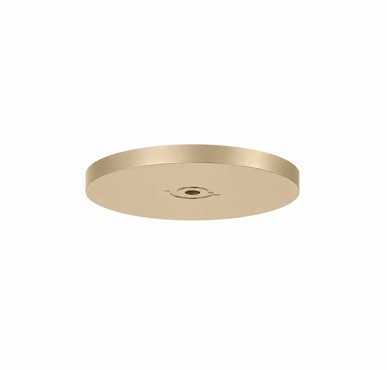 Susp single ceiling base semi rec 1.2 round Accessoires