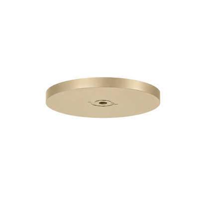 Susp single ceiling base semi rec 1.2 round Accessoires
