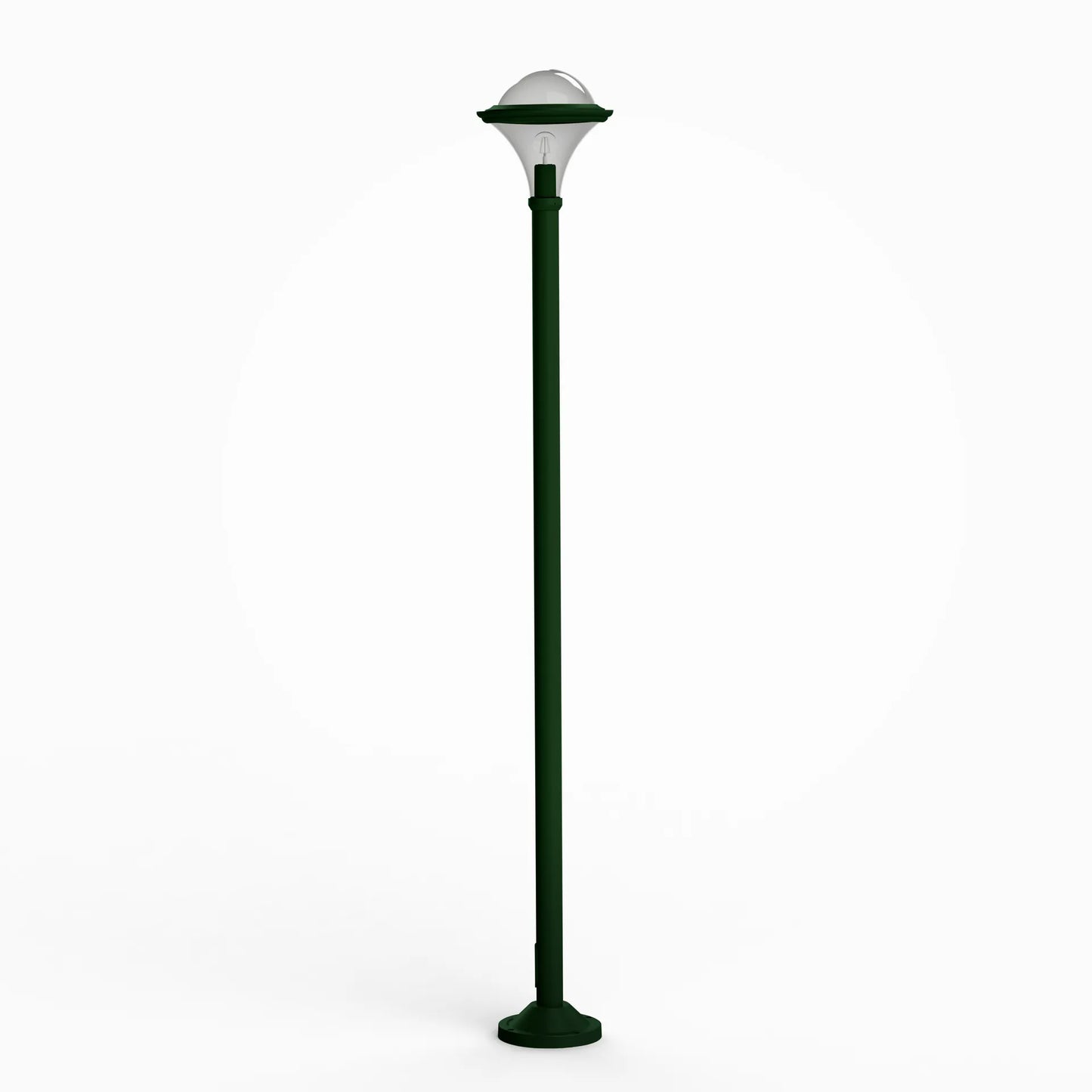 Dallas N° 9 fumé Lampadaires Outdoor